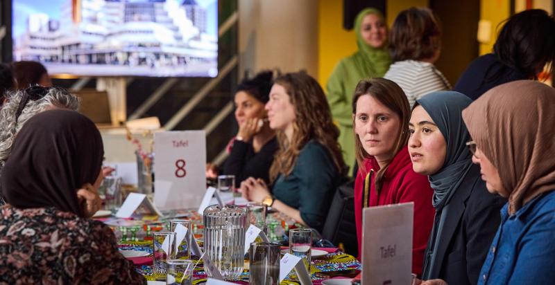Iftar in de bieb