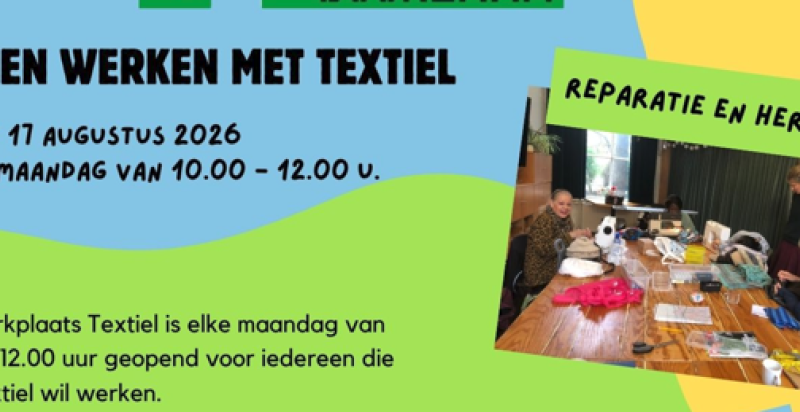 Samen werken met textiel