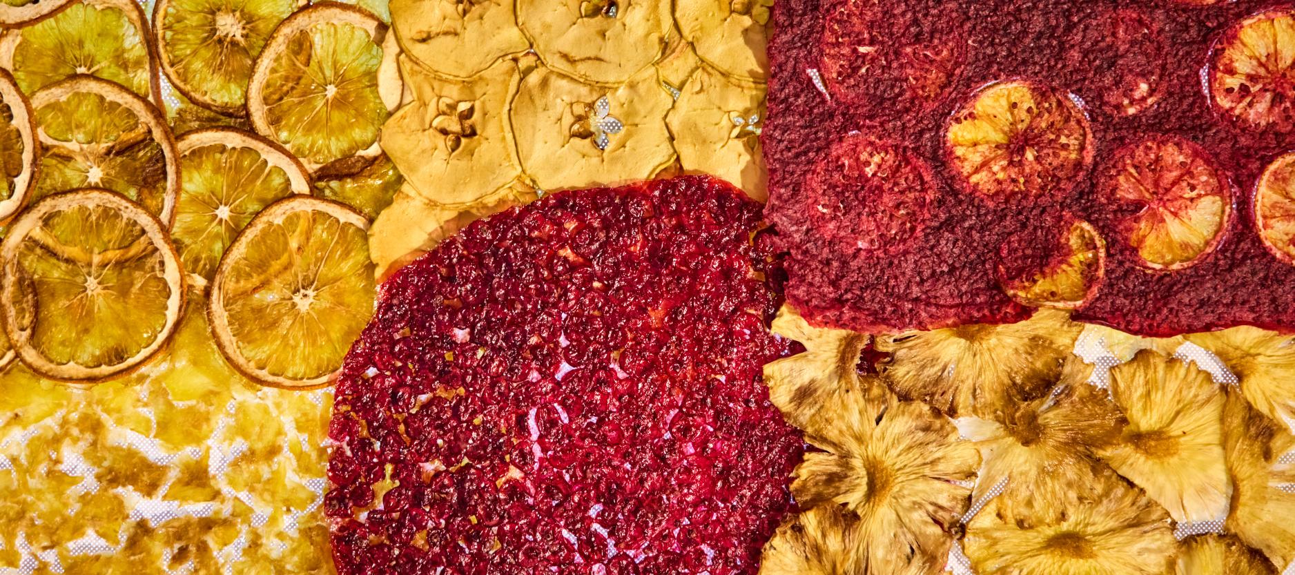 verschillende soorten gedroogd fruit