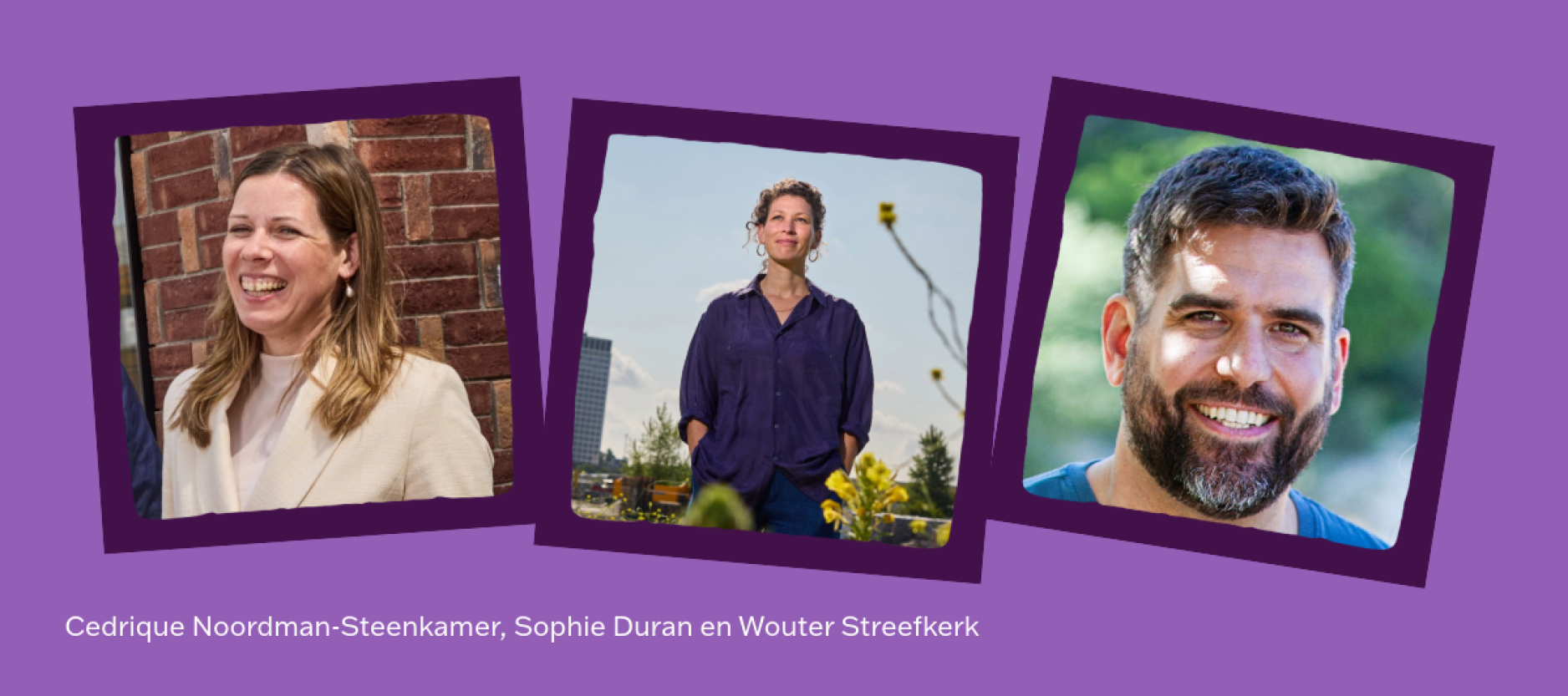 Cedrique, Sophie en Wouter